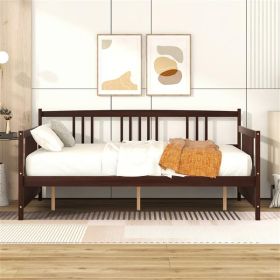 Full-size Sofa Bed With Support Legs, Espresso Color