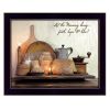 Faith Hope and Love 1 Black Framed Print Wall Art