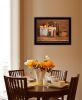 Gathering The Harvest 1 Black Framed Print Kitchen Wall Art