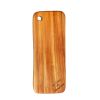 Natural Rounded Rectangle Narrow Anti-Bacterial Cutting Board