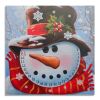 Count Down to Christmas - Snowman Canvas Wrapped Canvas Print Wall Art