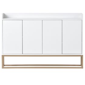 Modern Sideboard Elegant Buffet Cabinet - White