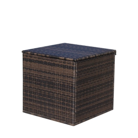 Wicker Patio Furniture Storage Box