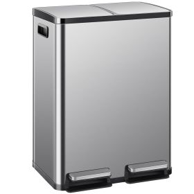 60 Liter Stainless Steel Trash Can