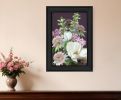 Wild For Plum Bouquet 3 Black Framed Print Wall Art