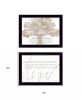 Set Of Two Love or In the Moment 2 Black Framed Print Wall Art