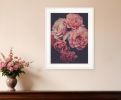 Dreamy Rose 1 White Framed Print Wall Art