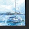 Serenity Sloop 2 Black Framed Print Wall Art