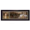 God Bless Our Home 2 Black Framed Print Wall Art