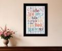 Who You Think You Are 3 Black Framed Print Wall Art