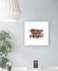 Coffee and Friends 2 White Framed Print Wall Art