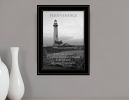 Perseverance Grayscale 2 Black Framed Print Wall Art