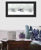 Cups and Saucers 2 Black Framed Print Wall Art