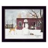 The Friendly Beasts 1 Black Framed Print Wall Art