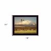 Summer Pastures Black Framed Print Wall Art