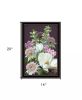 Wild For Plum Bouquet 2 Black Framed Print Wall Art