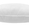 18" X 18" White Polyester Blown Seam Pillow Insert