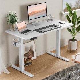 Ergonomic Height Adjustable Table (Option: White40x24)