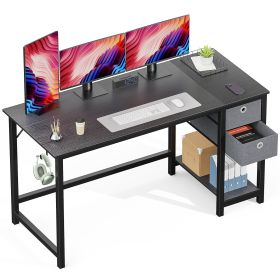 Computer Desk With Drawer (Option: Black47 Inches)