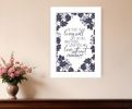 The Secret to Living Well Print Wall Art