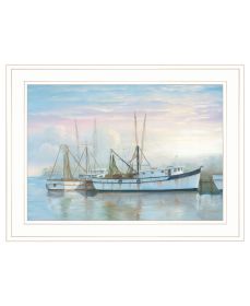 North Star at Rest Framed Print Wall Art (Framed: White, Style: 1)