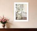 White Blossoms Print Wall Art