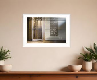 Second Chances Print Wall Art (Framed: White, Style: 1)