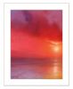 Sunset in Red Print Wall Art