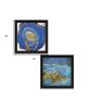 Set Of Two Perisse Cobalt Print Wall Art