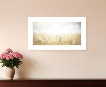 Fields of Gold Framed Print Wall Art (Framed: White, Style: 2)