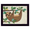 Hanging Sloth Print Wall Art