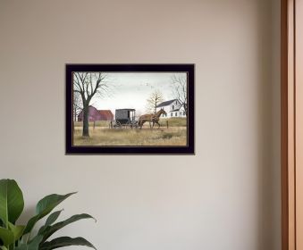 Goin to Market Print Wall Art (Framed: Black, Style: 1)