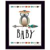 Owl Baby Print Wall Art