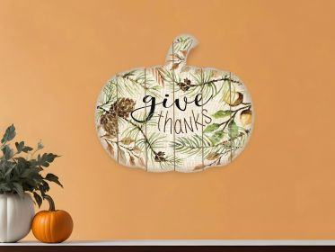 Give Thanks Unframed Print Wall Art (Style: 1)