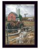 The Old Tractor Print Wall Art