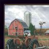 The Old Tractor Print Wall Art