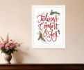 Tidings of Comfort and Joy Print Wall Art