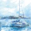 Serenity Sloop Print Wall Art