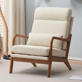 Indoor Lounge Chairs (Option: Offwhite)