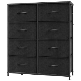 Tall Dressing Table Cloth Storage Tower (Option: Black8BC)