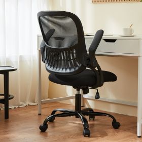 Standing Desk High Office Chair (Option: BlackMovable Armrest)