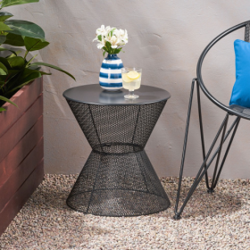 NEVADA SIDE TABLE (Color: Black)