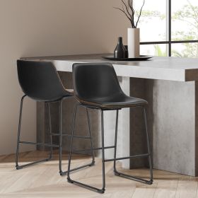 Dining Chairs For Home Office Kitchen Island (Option: Black18 in)