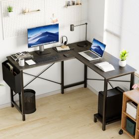 L-shaped Computer Desk (Option: Grey 49Inches)