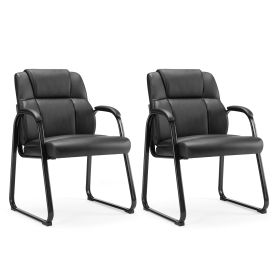 Elderly Chair With Padded Armrest (Option: Black 2Pack)