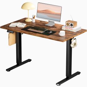 Ergonomic Height Adjustable Table (Option: Brown48x24)