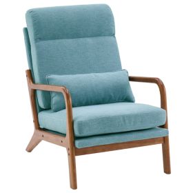 Indoor Lounge Chairs (Option: Cyan)