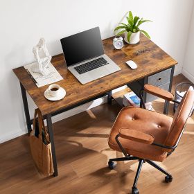 Computer Desk With Drawer (Option: Rustic40 Inches)