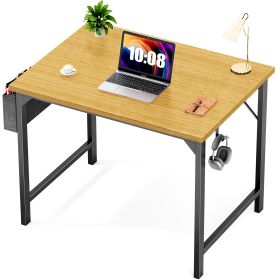 Modern Minimalist Style Computer Desk For Home Office (Option: 30Inches oak)