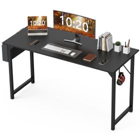 Modern Minimalist Style Computer Desk For Home Office (Option: 55Inches Black)